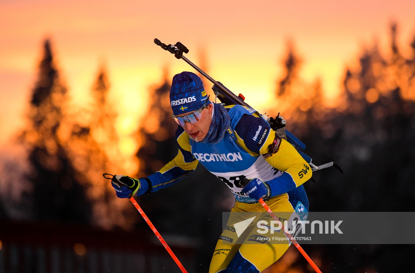 Sweden Biathlon World Cup Men