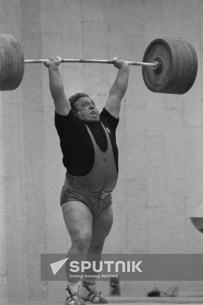 USSR Weightlifting Championship 1982