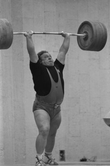 USSR Weightlifting Championship 1982