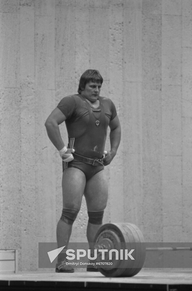 USSR Weightlifting Championship 1982