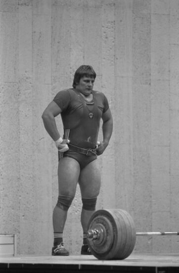 USSR Weightlifting Championship 1982