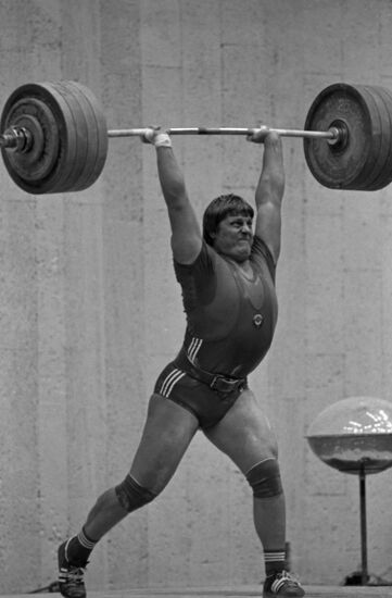 USSR Weightlifting Championship 1982