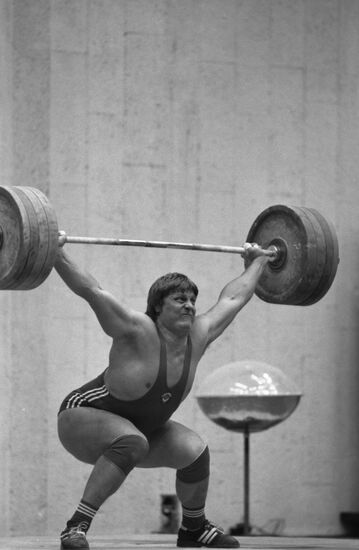 USSR Weightlifting Championship 1982