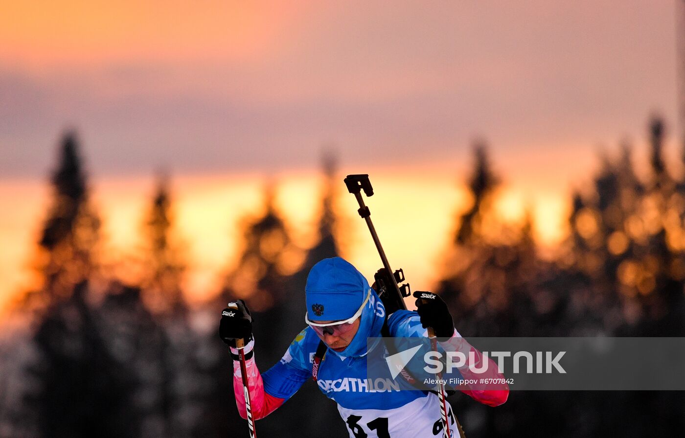 Sweden Biathlon World Cup Men