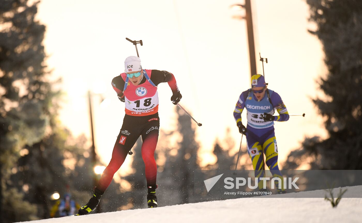 Sweden Biathlon World Cup Men