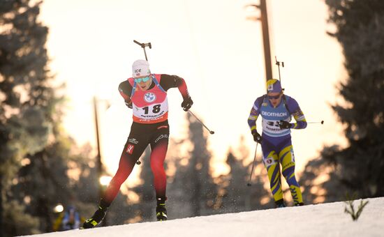 Sweden Biathlon World Cup Men