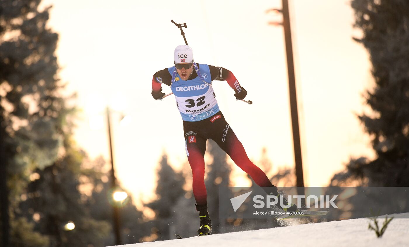 Sweden Biathlon World Cup Men