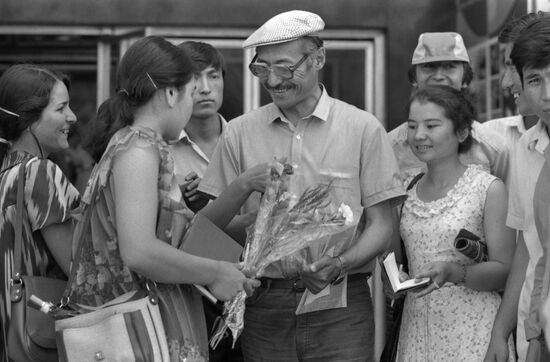 Kyrgyz actor Suimenkul Chokmorov