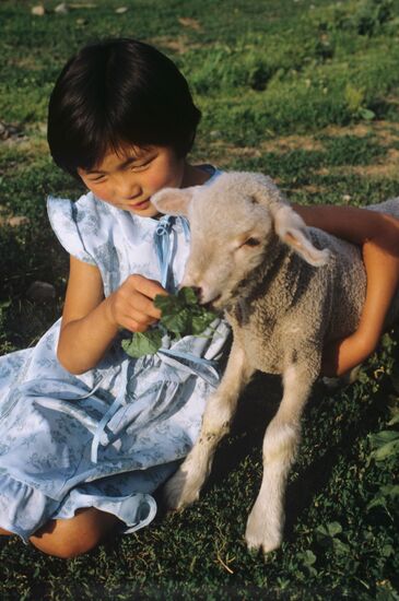 Asylbek Azhimuratov, sheepherder from Kazakh collective farm