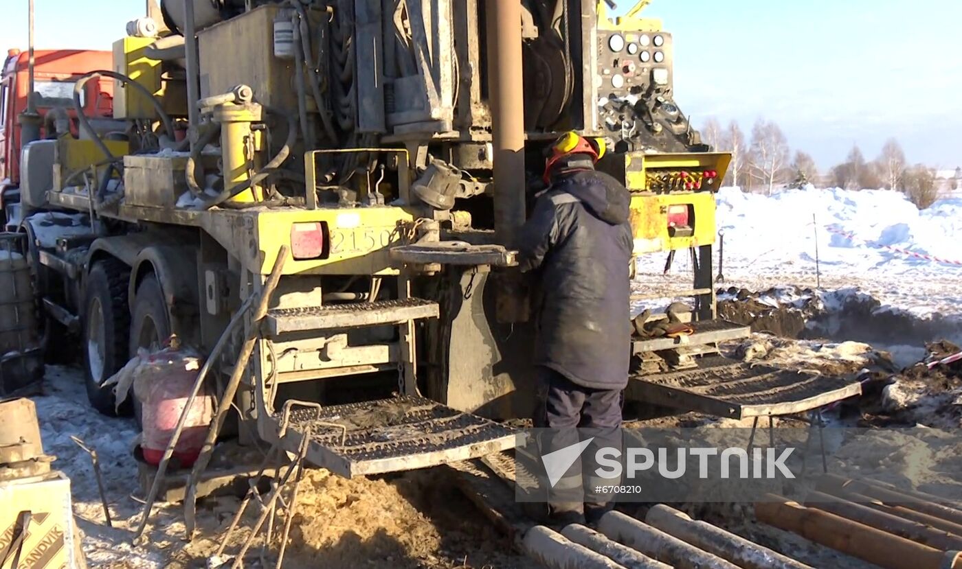 Russia Coal Mine Accident Search Operaton
