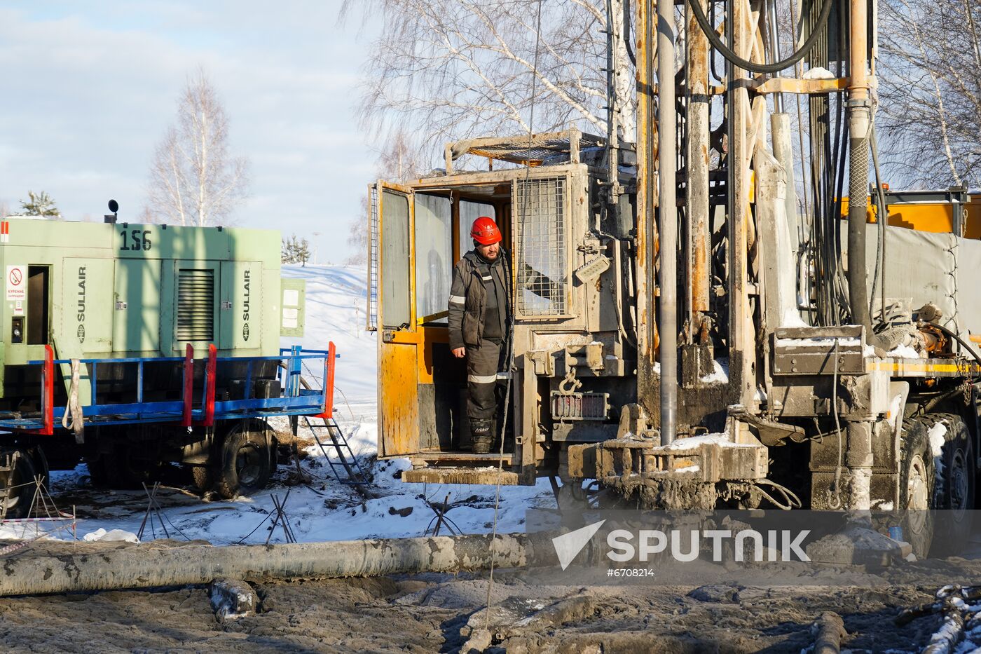 Russia Coal Mine Accident Search Operaton