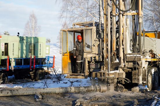 Russia Coal Mine Accident Search Operaton