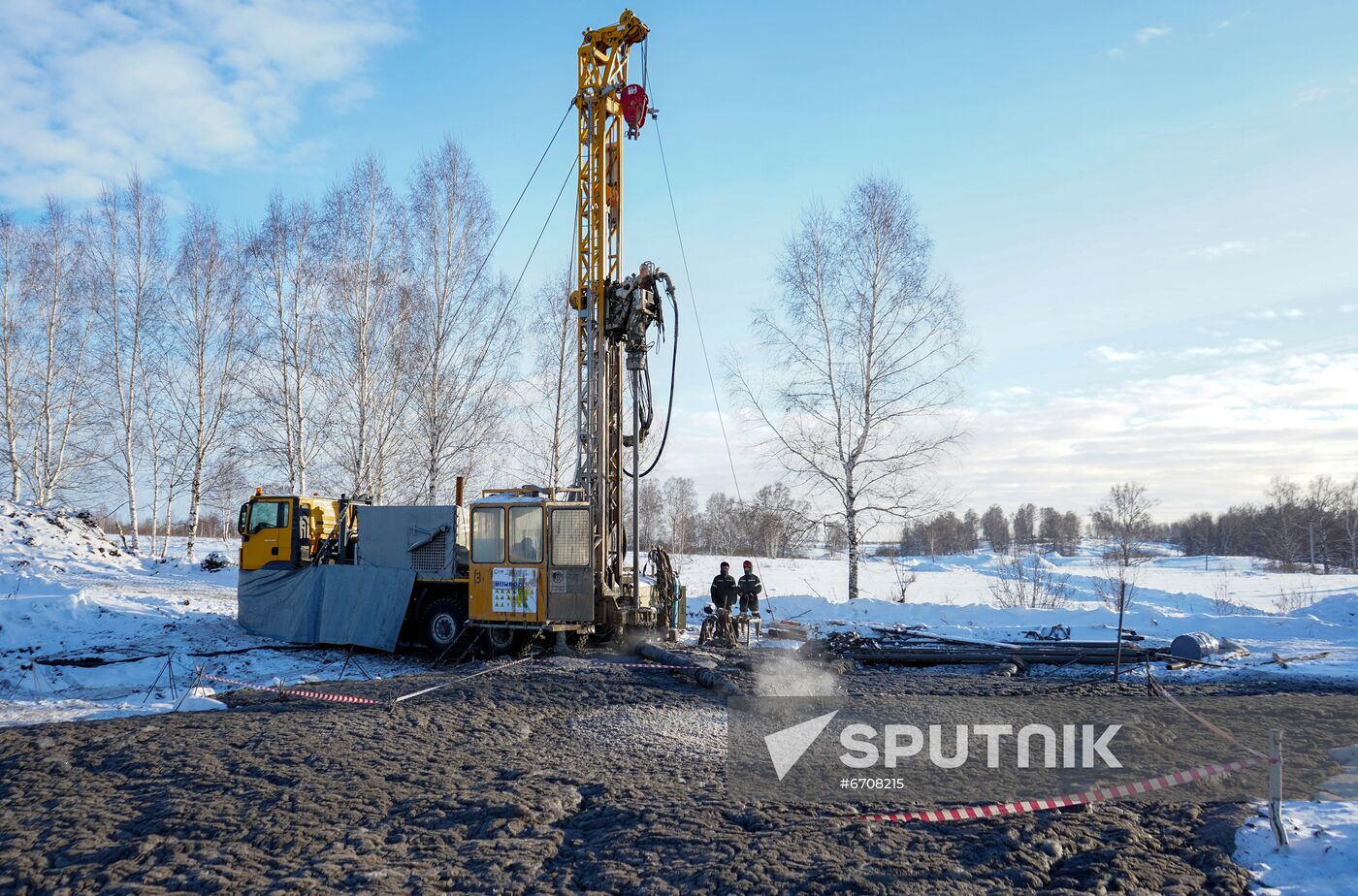 Russia Coal Mine Accident Search Operaton