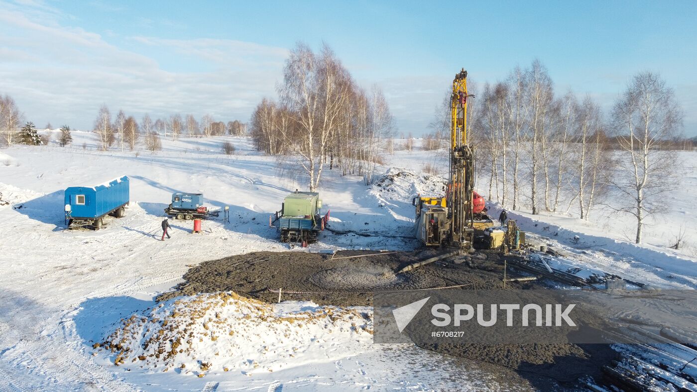 Russia Coal Mine Accident Search Operaton