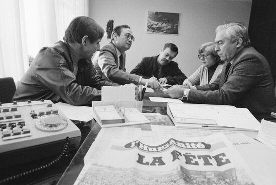Dutch parliamentary delegation visits USSR