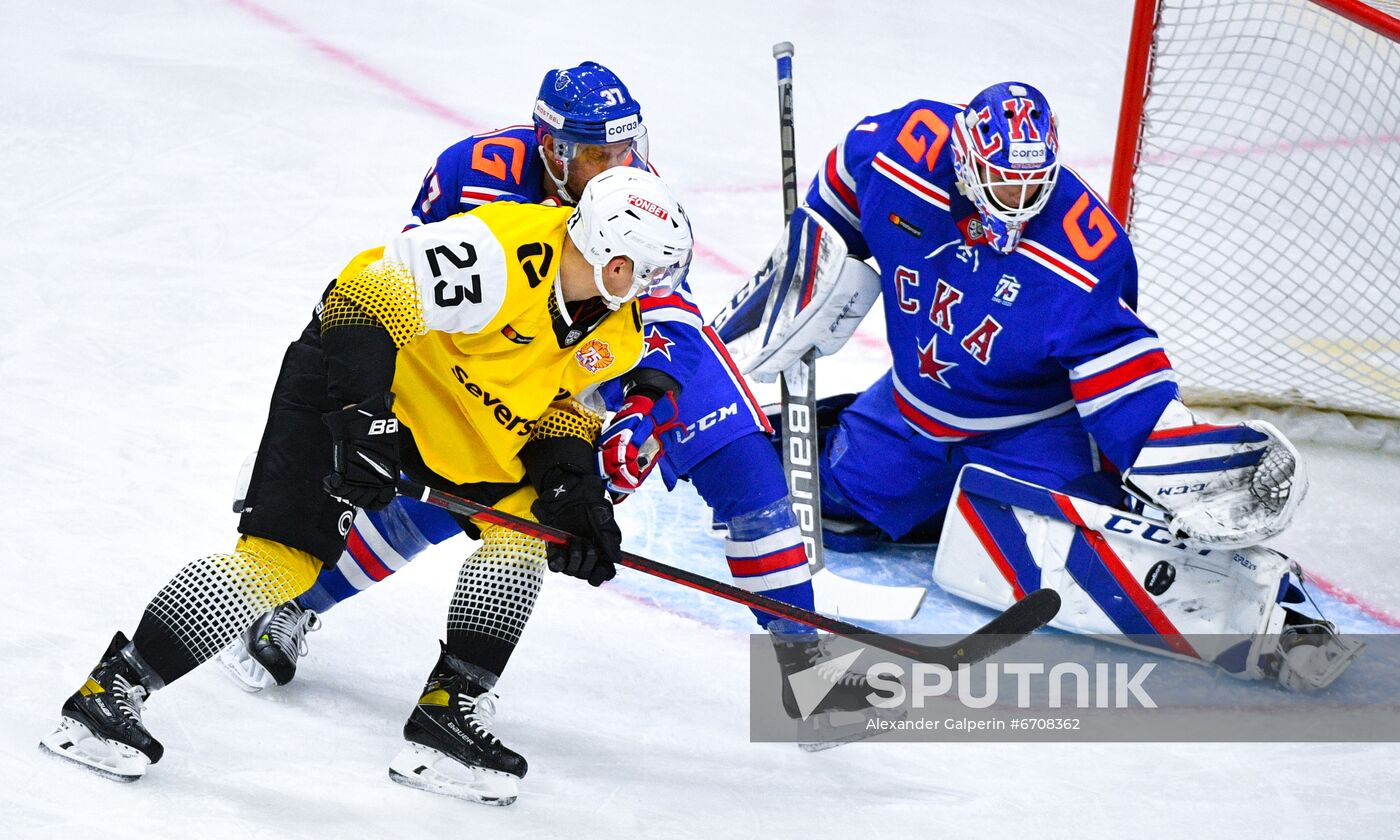 Russia Ice Hockey Kontinental League SKA - Severstal