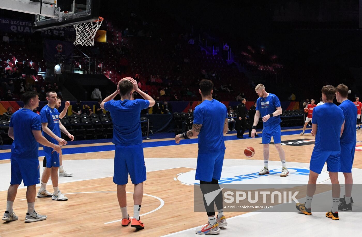 Russia Basketball 2023 World Cup Qualifiers Iceland - Russia