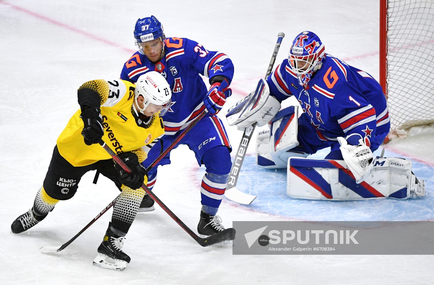 Russia Ice Hockey Kontinental League SKA - Severstal