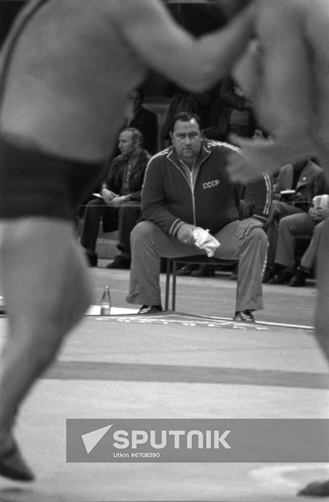 Soviet freestyle wrestler Soslan Andiyev