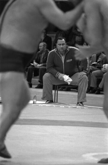 Soviet freestyle wrestler Soslan Andiyev