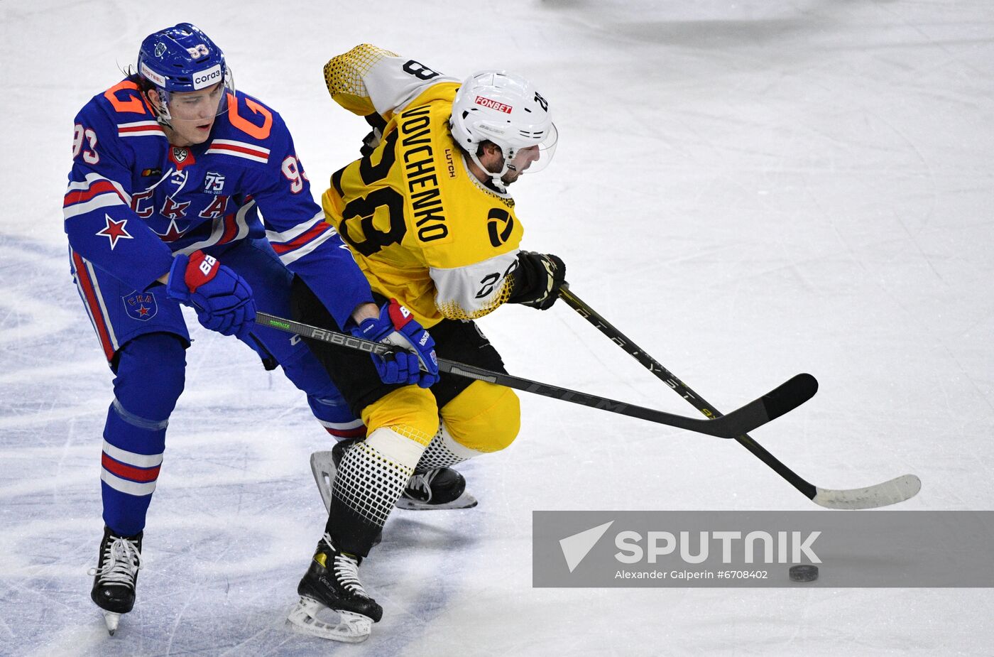 Russia Ice Hockey Kontinental League SKA - Severstal