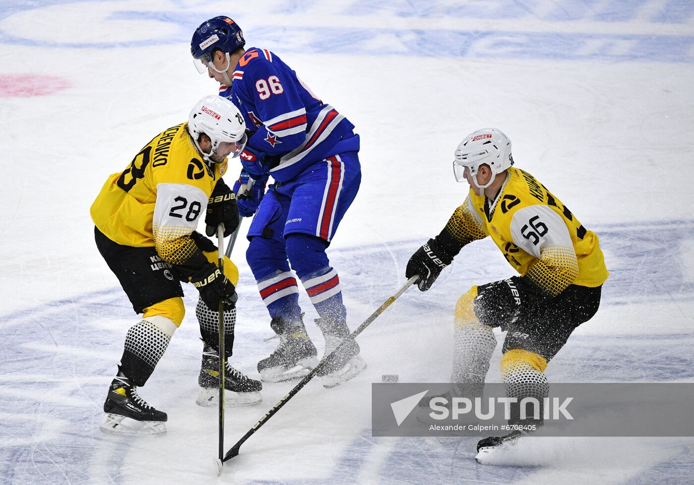 Russia Ice Hockey Kontinental League SKA - Severstal