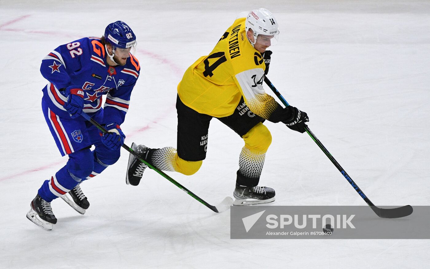 Russia Ice Hockey Kontinental League SKA - Severstal