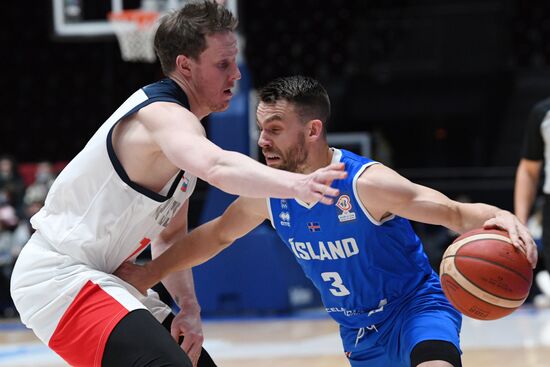 Russia Basketball 2023 World Cup Qualifiers Iceland - Russia