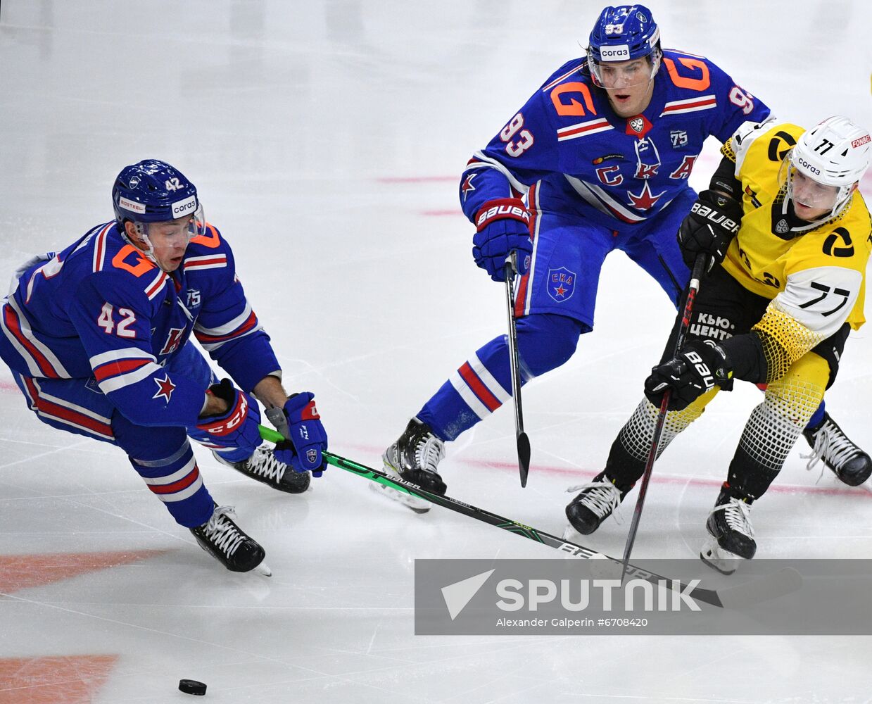 Russia Ice Hockey Kontinental League SKA - Severstal