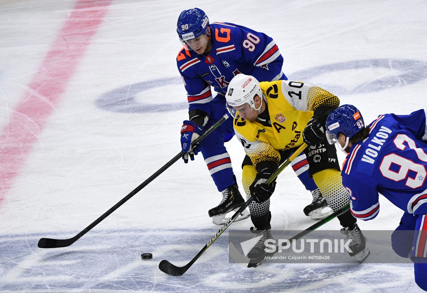 Russia Ice Hockey Kontinental League SKA - Severstal