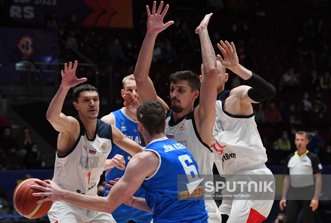 Russia Basketball 2023 World Cup Qualifiers Iceland - Russia