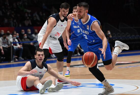 Russia Basketball 2023 World Cup Qualifiers Iceland - Russia