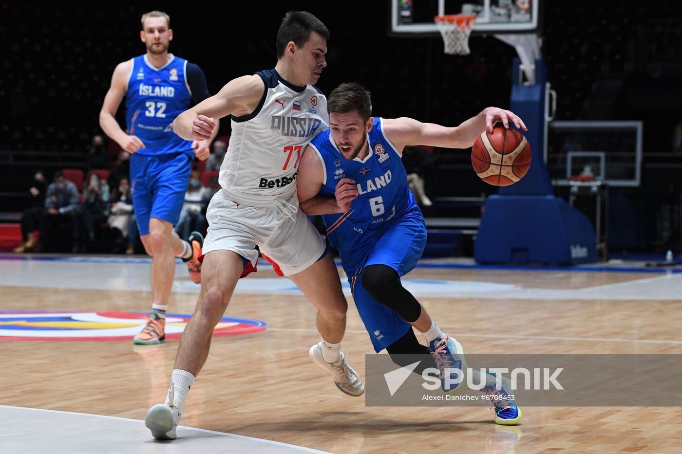 Russia Basketball 2023 World Cup Qualifiers Iceland - Russia