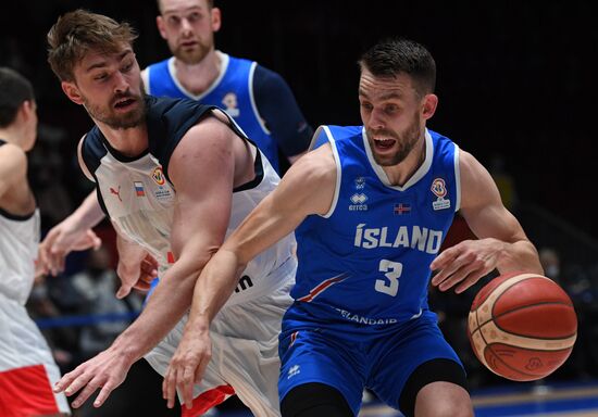 Russia Basketball 2023 World Cup Qualifiers Iceland - Russia