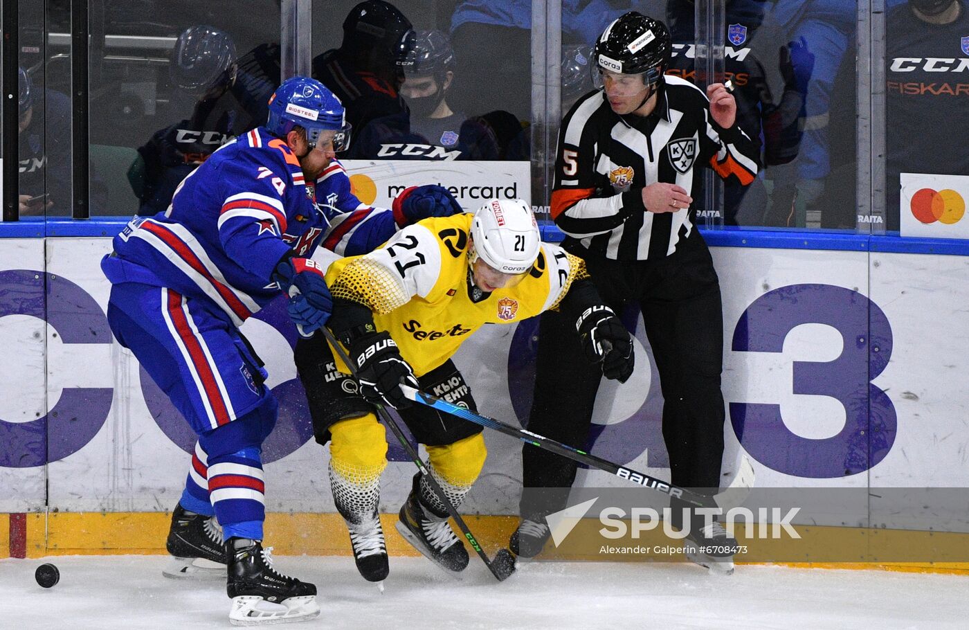 Russia Ice Hockey Kontinental League SKA - Severstal