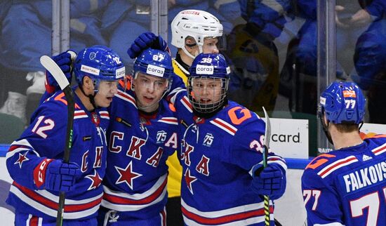 Russia Ice Hockey Kontinental League SKA - Severstal