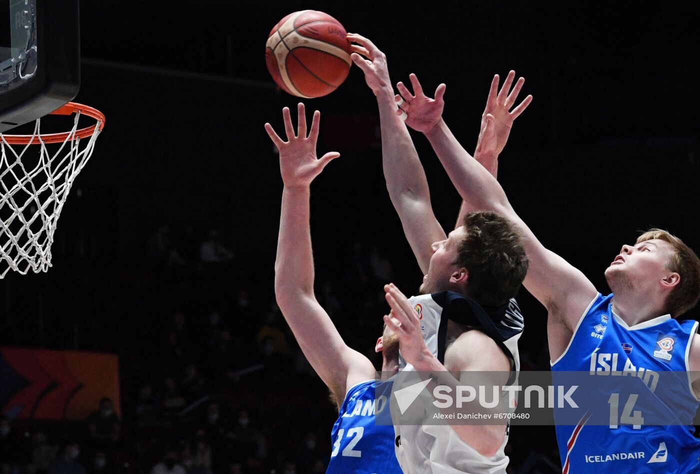 Russia Basketball 2023 World Cup Qualifiers Iceland - Russia