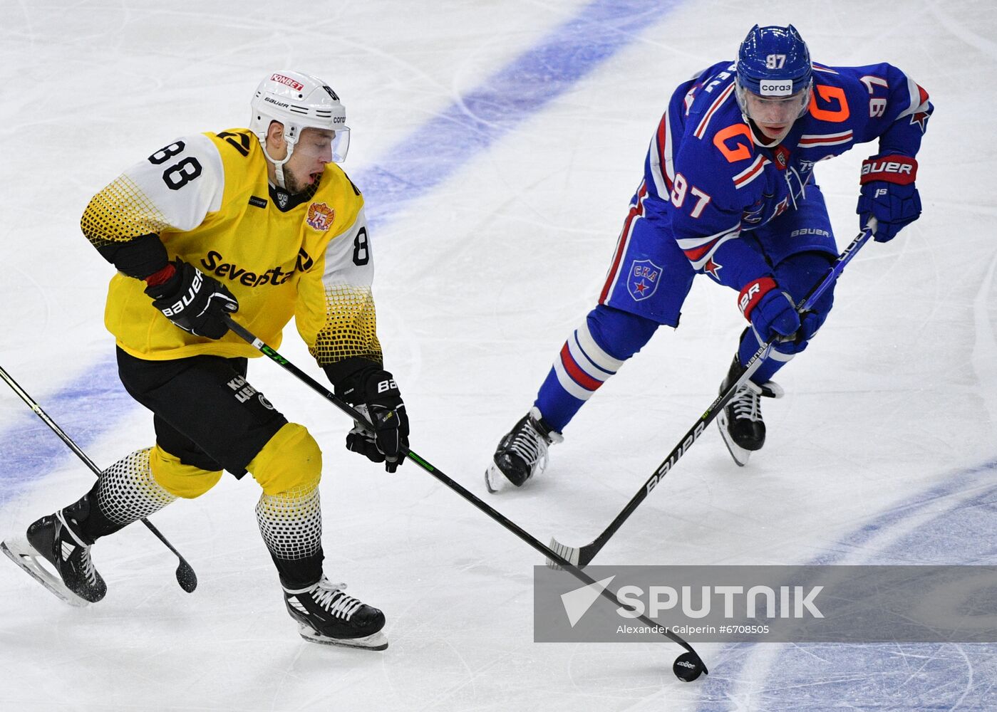 Russia Ice Hockey Kontinental League SKA - Severstal