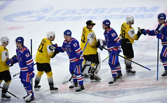 Russia Ice Hockey Kontinental League SKA - Severstal