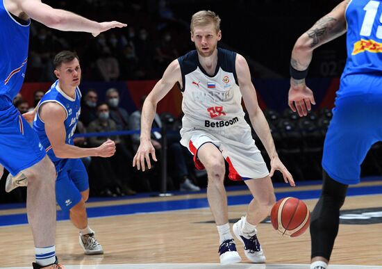 Russia Basketball 2023 World Cup Qualifiers Iceland - Russia