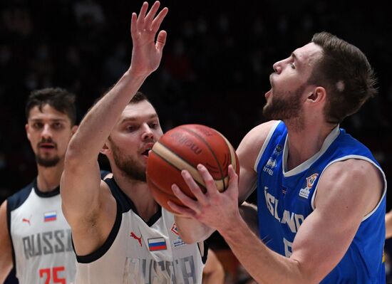 Russia Basketball 2023 World Cup Qualifiers Iceland - Russia