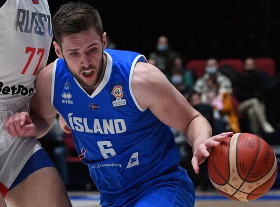 Russia Basketball 2023 World Cup Qualifiers Iceland - Russia