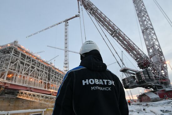 Russia Gas Arctic LNG 2 Project