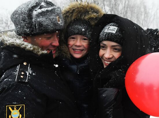 Russia Navy Gremyashchiy Сorvette Return Trip