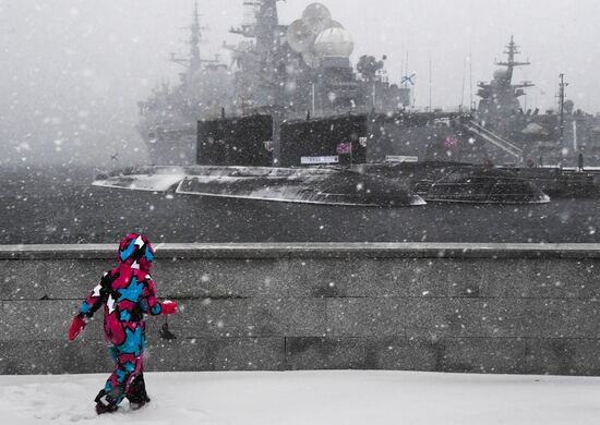 Russia Navy Gremyashchiy Сorvette Return Trip