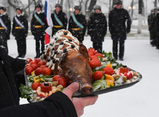 Russia Navy Gremyashchiy Сorvette Return Trip