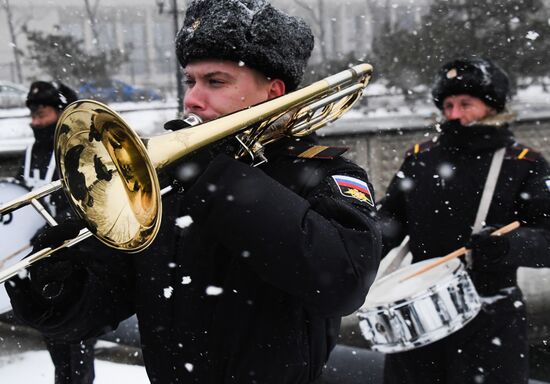 Russia Navy Gremyashchiy Сorvette Return Trip