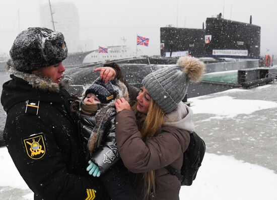 Russia Navy Gremyashchiy Сorvette Return Trip
