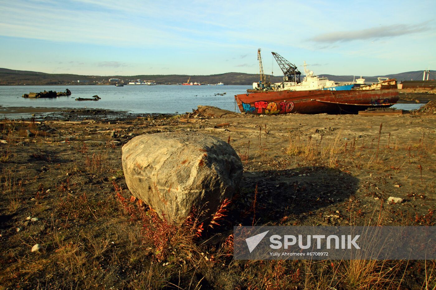 Kola Bay in Murmansk