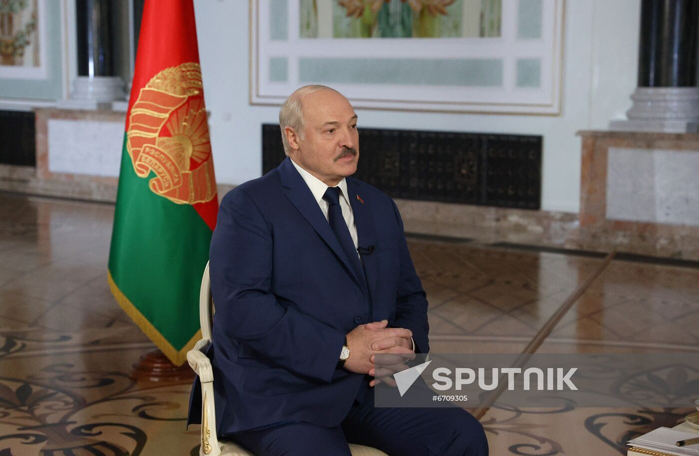 Belarus Lukashenko Interview